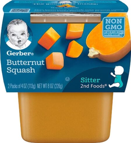 Gerber 2nd Foods Butternut Squash -- 2 Packs