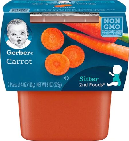 Gerber 2nd Foods Carrot -- 2 Packs