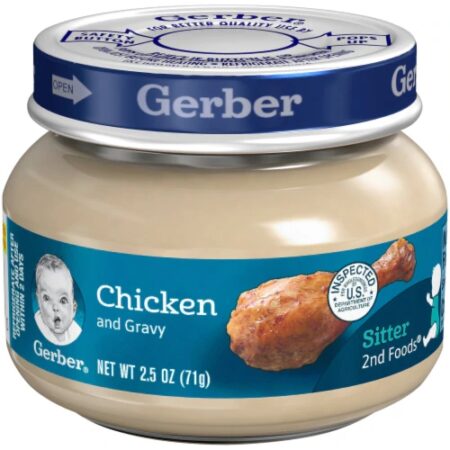 Gerber Baby Food 2nd Foods® Chicken and Chicken Gravy -- 2.5 oz