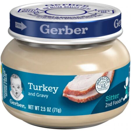 Gerber Baby Food 2nd Foods® Turkey and Turkey Gravy -- 2.5 oz