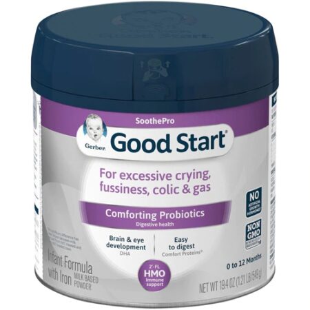 Gerber Good Start SoothePro HMO Non-GMO Powder Infant Formula Stage 1 -- 19.4 oz