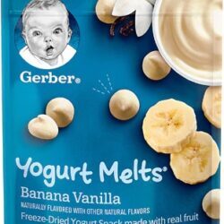 Gerber Yogurt Melts Banana Baunilha 28.35g: O Snack Saudável e Nutritivo para Bebês
