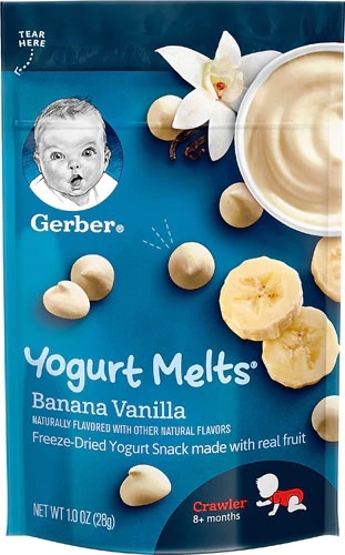 Gerber Yogurt Melts Banana Baunilha 28.35g: O Snack Saudável e Nutritivo para Bebês