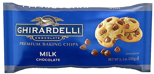 Gotas de Chocolate ao Leite Ghirardelli para Confeitar - 326g - Sabor Premium para suas Receitas