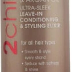 Giovanni 2chic Ultra-Sleek Elixir Leave-In Queratina Brasileira e Óleo de Argan 118ml