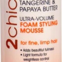 Mousse Modelador Giovanni 2chic® Ultra-Volume com Tangerina e Manteiga - 207ml para Cabelos Volumosos