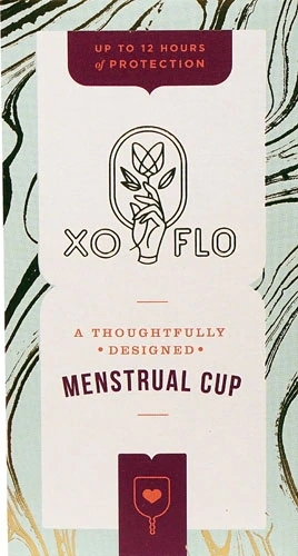 Copo Menstrual Gladrags XO Flo - 1 Unidade: Conforto e Sustentabilidade para Você