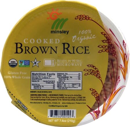 Go Go Rice Organic Cooked Brown Rice -- 7.4 oz