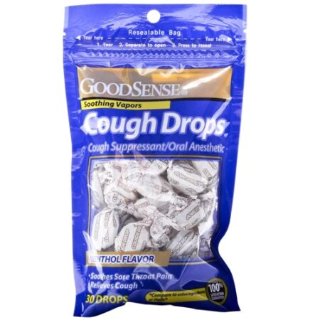 Good Sense Cough Drops Menthol -- 30 Drops