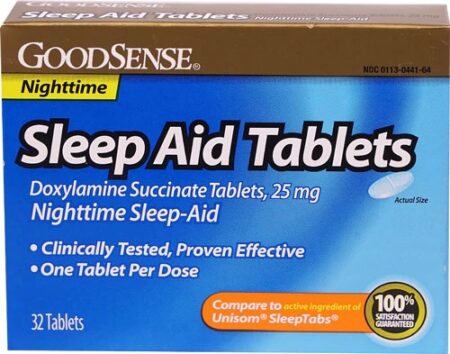 Good Sense Nighttime Sleep Aid Tablets -- 32 Tablets