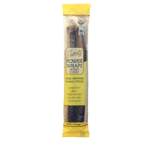 Gopal's Power Wraps Mel Curry - 51g: Energize Seu Dia com Sabor e Saúde