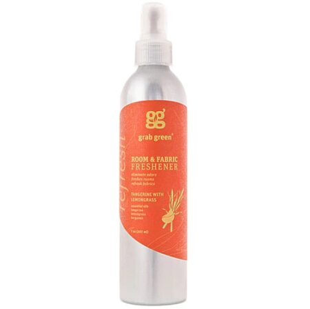 GrabGreen Room & Fabric Freshener Tangerine with Lemongrass -- 7 oz