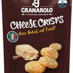 Granarolo Cheese Crisps Assados sem Glúten Original 60g – Snacks Crocantes e Saudáveis