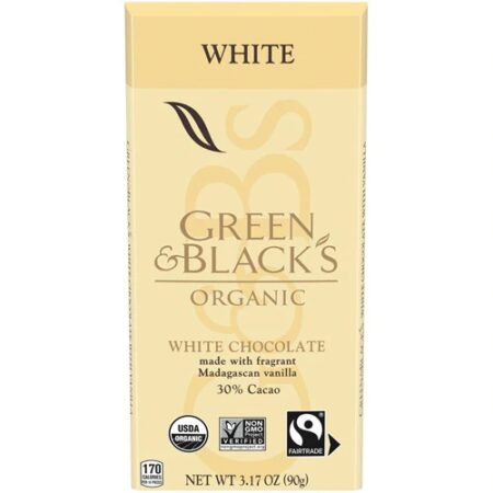 Green & Black's Organic White Chocolate -- 3.17 oz