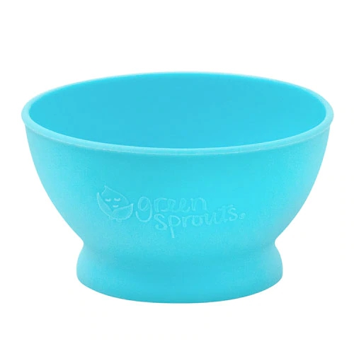 Green Sprouts Pote Alimentador Infantil Aqua - 250ml - Livre de BPA para Bebês Seguros