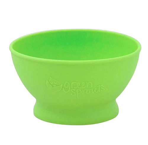 Green Sprouts Tigela Infantil Ecológica Verde - 1 Unidade Segura e Livre de BPA para Bebês