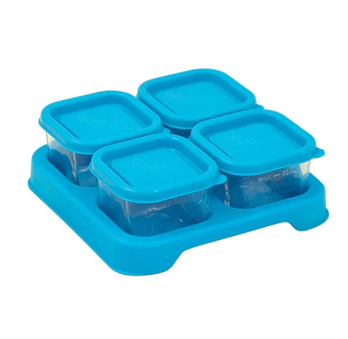 Cubo Congelador Papinha Bebê Green Sprouts 118ml Aqua - 4 Unidades