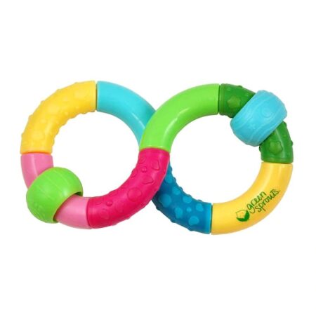 Green Sprouts Infinity Rattle-Multicolor-3mo+ -- 1 Piece