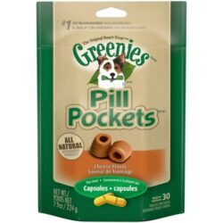 Greenies Pill Pockets™ Petiscos para Cães Sabor Queijo - 224g (7.9 oz)