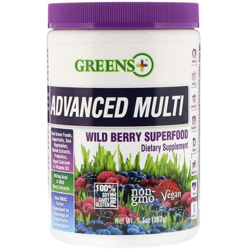 Greens Plus Advanced Multi Superfood Frutas Vermelhas - 266g | Nutrição Completa