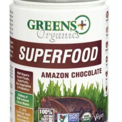 Greens Plus Organics Superfood Amazon Chocolate 239g - Energia e Bem-Estar Natural