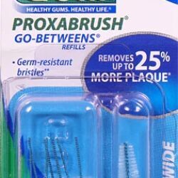 GUM Proxabrush® Go-Betweens® Refis Largos - 8 Unidades | Limpeza Interdental Profunda
