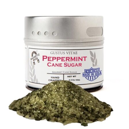 Gustus Vitae Gourmet Cane Sugar Peppermint -- 2.3 oz