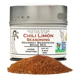 Tempero Gourmet Gustus Vitae Limão Picante - Lata Magnética 62.37g