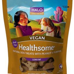 Biscoitos Vegetarianos para Cães Halo Liv-A-Littles Peanut 'n Pumpkin 227g