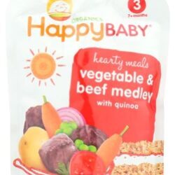 Happy Baby Papinha Orgânica Legumes e Carne com Quinoa - 113g