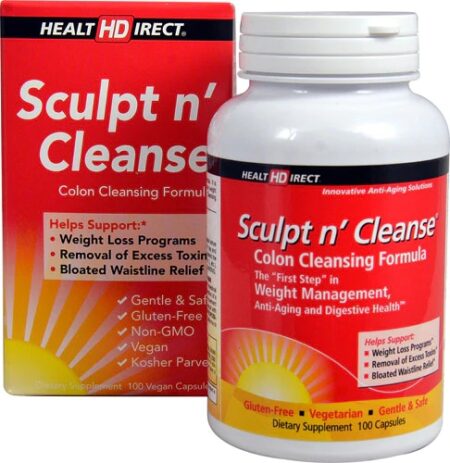 Health Direct Sculpt n' Cleanse® -- 100 Vegan Capsules