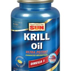 Óleo de Krill Health From The Sun 500mg 90 Softgels - Absorção Aprimorada