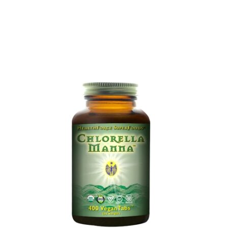 HealthForce Superfoods Chlorella Manna™ -- 400 Vegan Tablets