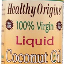 Healthy Origins Óleo de Coco Extra Virgem Líquido 100% Puro - 591ml (20 fl oz)