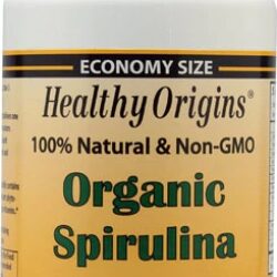 Healthy Origins Organic Spirulina 500mg - 720 Comprimidos: Nutrição Pura e Orgânica