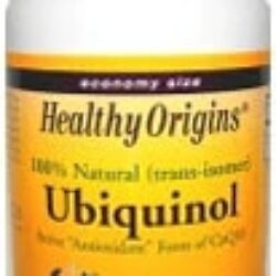 Healthy Origins Ubiquinol Kaneka QH™ 100 mg - 30 Cápsulas Gelatinosas: Energia e Vitalidade Renovadas