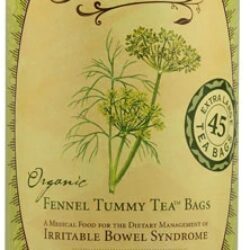 Chá Orgânico de Erva-Doce Heather's Tummy Care - 45 Sachês (127g) - Alívio Digestivo Natural