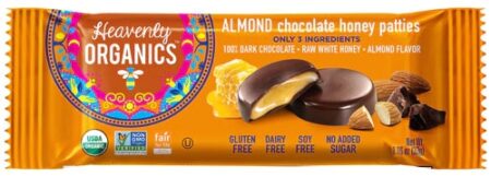 Heavenly Organics Honey Patties™ Gluten Free Chocolate Almond -- 1.16 oz