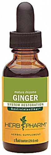 Herb Pharm Gengibre Restauração do Sistema - 30ml | Alívio Natural para Desconfortos Digestivos