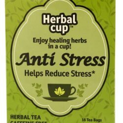 Chá Ayurvédico Herbal Cup Orgânico Anti Estresse - 16 Saquinhos (1.52g por Blend)