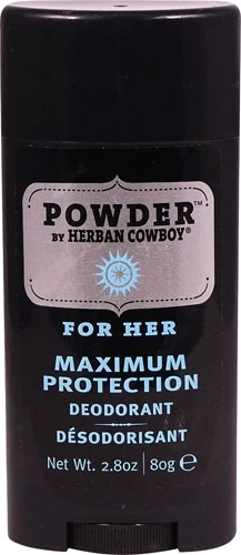 Desodorante Herban Cowboy Maximum Protection Feminino - Toque Talco 80g
