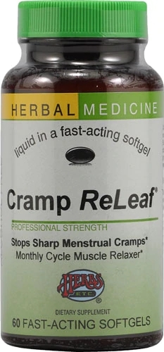 Herbs Etc. Cramp ReLeaf™: Alívio Natural com 60 Cápsulas Gelatinosas de Bem-Estar