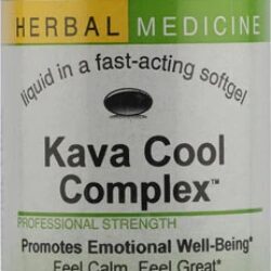 Herbs Etc. Kava Cool Complex™ - 60 Cápsulas Softgel para Relaxamento e Bem-Estar