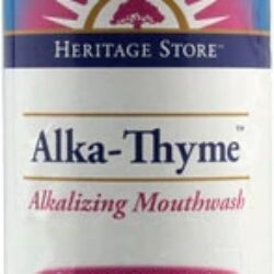 Enxaguante Bucal Alka-Thyme Heritage Products 473ml - Frescor Natural e Saúde Completa