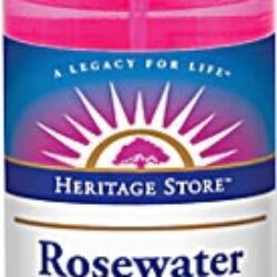 Hidratante Facial Spray Névoa de Água de Rosas e Glicerina Heritage Products 118ml (4 fl oz)