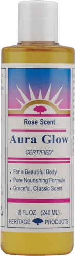 Óleo Corporal Aura Glow Rose Heritage Products 236ml - Pele Radiante e Hidratada