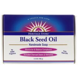 Sabonete de Óleo de Semente Negra Heritage Products 100g - Pele Saudável e Radiante