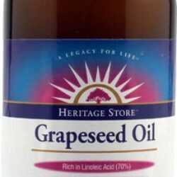 Óleo de Semente de Uva Heritage Products 473ml - Puro e Natural