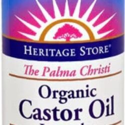 Óleo de Rícino Orgânico Heritage Products com Lavanda - 236ml - Alívio e Bem-Estar Natural