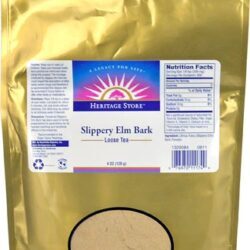Chá de Casca de Olmo Barbudo Orgânico Heritage Products - 113g (4 oz)